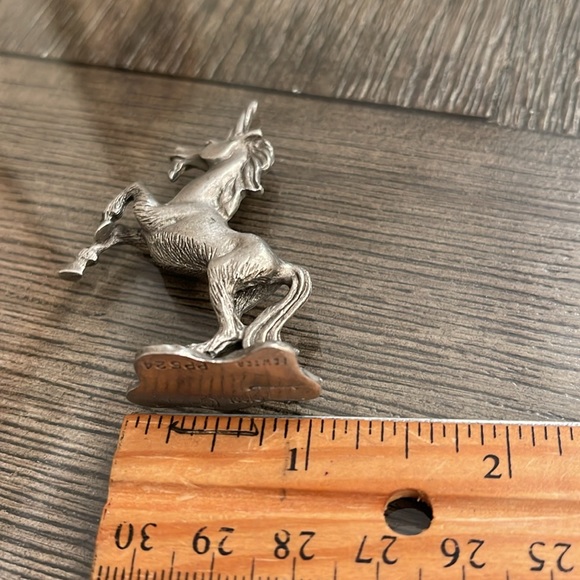 Vintage Spoontiques Unicorn 1981 Pewter Miniature Figure PP524 - Picture 12 of 16